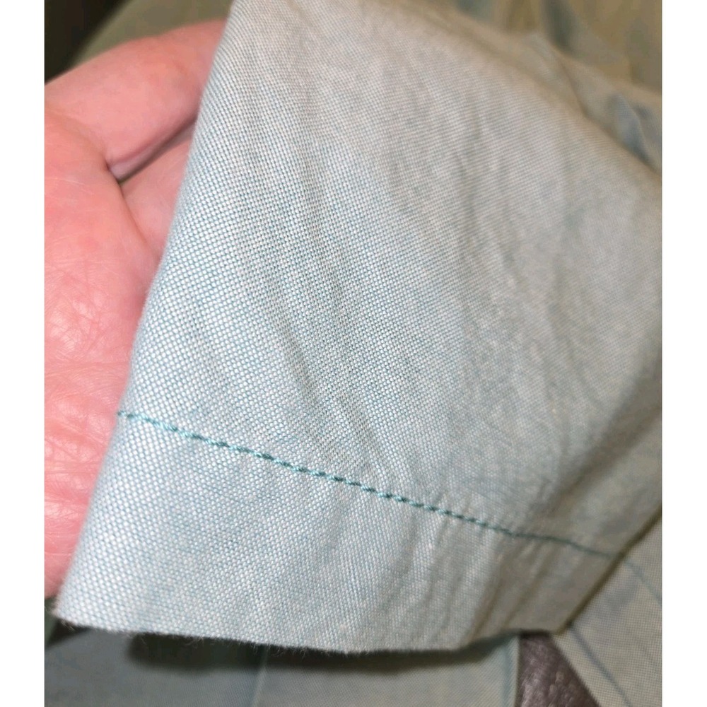Izod Shorts Mens 32 Seafoam green chino straight regular EUC - Picture 6 of 7